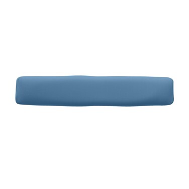 kwmobile Headband Cushion Pad Compatible with Sony WH-CH520 - Headphones PU Leather Cushion - Blue