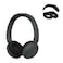 kwmobile Silicone Headband and Ear Pads Cover Set Compatible with Sony WH-CH520 - Covers - Black