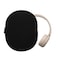 kwmobile Cover Compatible with Sony WH-CH520 / WH-CH510 / MDR-ZX110 Case - Neoprene Headset Cover - Pouch w/Zipper - Black