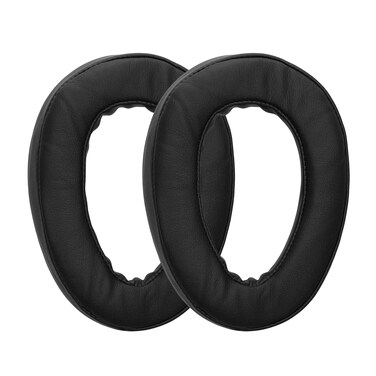 kwmobile Ear Pads Compatible with HIFIMAN Edition X/Edition XS/Ananda / HE1000 / Arya Earpads - 2X Replacement for Headphones - Black