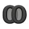 kwmobile Ear Pads Compatible with Edifier W820NB Plus Earpads - 2X Replacement for Headphones - Grey