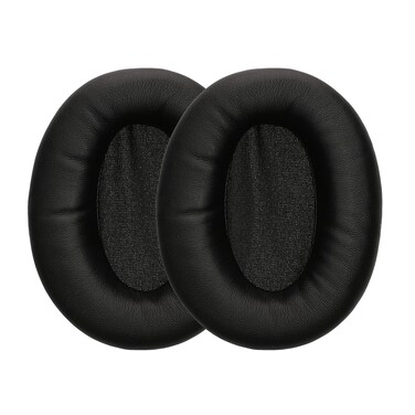 kwmobile Ear Pads Compatible with Edifier W800BT Plus Earpads - 2X Replacement for Headphones - Black