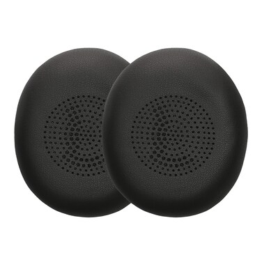 kwmobile Ear Pads Compatible with Jabra Elite 45h Earpads - 2X Replacement for Headphones - Black