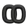 kwmobile Ear Pads Compatible with Bowers &amp; Wilkins PX8 Earpads - 2X Replacement for Headphones - Black