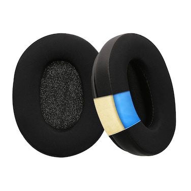 kwmobile Replacement Ear Pads Compatible with Sennheiser RS120 / RS100 / RS110 / RS115 / RS117 / RS119 (Set of 2) - Cooling Gel Earpads - Black