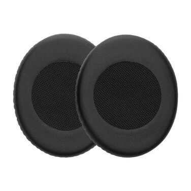 kwmobile Ear Pads Compatible with Sennheiser HD2.01 / HD2.20S / HD2.30I / HD2.30G Earpads - 2X Replacement for Headphones - Black