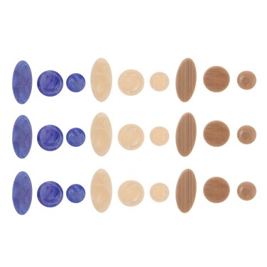 Soprano Saxophone Tools Saxophone Accessories 3 Set 27Pcs Saxophone Thumb Finger Rest Palm Key Risers Sax Accessories Kit (Blue Khaki Beige) Trumpet Key Button Alto Saxophone Accessories