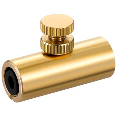 Cello Wolf Tone Metal Wolf Tone Mute Suppressor Tube for Cello Instrument Accessories 12mm (Gold)