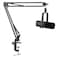 FIFINE XLR Streaming Microphone with Arm for Podcast Studio, USB Dynamic Microphone Gaming PC with Mute Button, for PS4/5 Mac Mixer Sound Cards