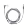 kwmobile Headphone Cable for Beats Studio 3 / Solo 3 / Solo2 / Studio 2 / Studio 1 / Mixr - 140cm Replacement Cord with Microphone + Volume Control - Grey