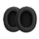 kwmobile Ear Pads Compatible with Kingston Hyper X Cloud Alpha/Cloud Alpha S/Cloud Flight/Cloud Flight S Earpads - 2X Replacement for Headphones - Black