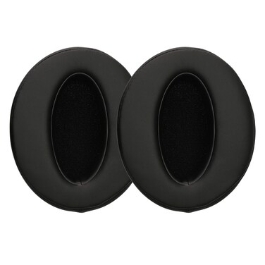 kwmobile Ear Pads Compatible with Sennheiser HD 4.50SE / HD 4.40BT / HD 4.30G / HD 4.20S Earpads - 2X Replacement for Headphones - Black