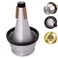 Libretto Trumpet Mute, AC011-6, Cup Mute, All Aluminum, Adjustable Volume, Excellent For Stage Performance &amp; Practice Purpose