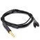 Fanmusic C6 Oxygen-Free Copper Cables Headphone Upgraded Cable for HD580 HD600 HD650 HD6XX (6.3 mm Plug)