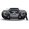 Philips Portable CD Player Boombox Bluetooth with Cassette Player All in one Powerful Stereo Boom Box CD Player for Home Mega Bass Reflex Speakers, Radio/USB/MP3/AUX Input with Backlight LCD Display