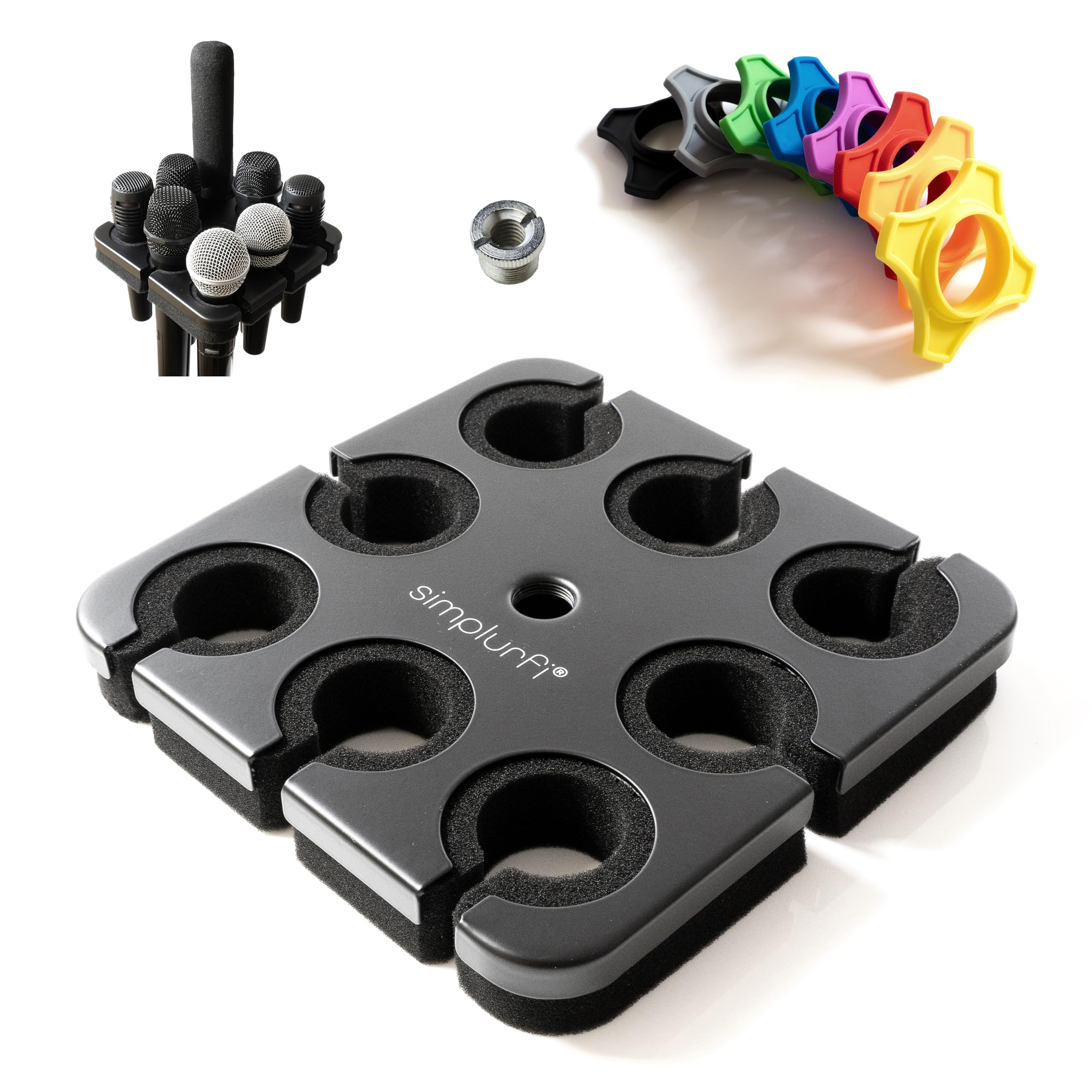 Simplurfi Simplurfi Multi Microphone Holder