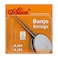 Banjo Strings 4 String, Alice 3 Sets Banjo String 09-30 Well Balanced Tone with Silver-Plated Copper Alloy Wound Strings