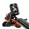 ENO MUSIC Professional Violin Viola Tuner, Colorful LCD Display Easy Control Clip on Accurate Violin Tuner