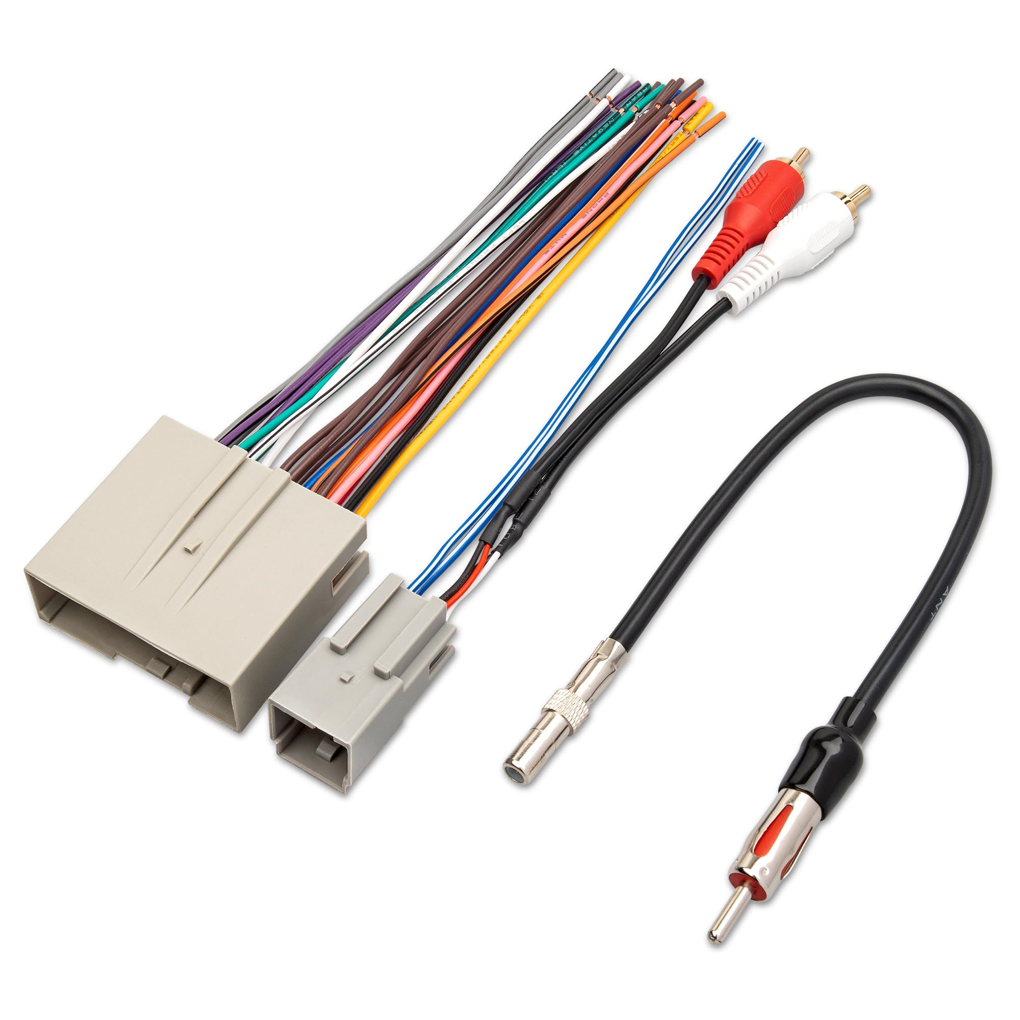 ريد وولف Redwolf Radio Wiring With Antenna Adapter Rca Input rca
