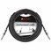 JOYO Audio Instrument Cable 15ft for Bass &amp; Guitar 1/4 Inch Straight Professional Amp Cord (Black, CM-04)