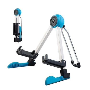 GUITTO Guitar Stand Acoustic Floor Folding Guitar Holder Stand Tripod Universal for Acoustic Classical Electric Guitars Bass Ukulele Violin Banjo Mandolin GGS-03