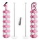 TEKXYZ Telescoping Balloon Stand Set of 2, 1.5ft to 7ft Free Adjustable Metal Balloon Column Stand for Party Decorations