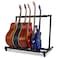 AODSK 5 Multi Guitar Stand Rack with Folding Design,Multiple Guitars Stand,Portable Black Guitar Holder,Black Guitar Display Holder for Guitar &amp; Bass,Studio &amp; Home (Square-5 Holder)