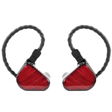 TRUTHEAR x Crinacle Zero: RED Dual Dynamic Drivers in-Ear Headphone Gaming Earbuds HiFi Wired Earbuds