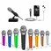 JeMii Mini Microphone,Tiny Microphone,Phone Microphone, Asmr Microphone,Mini Karaoke Microphone,forVoiceRecording Chatting and Singing on iPhone,Android,PC(Black)