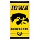 NCAA Iowa Hawkeyes Fiber Beach Towel, 30 x 60-Inch