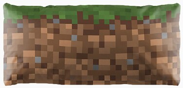 Jay Franco Minecraft Decorative Body Pillow Cover - Super Soft 1-Pack Bed Pillow Cover - Measures 20 Inches x 54 Inches