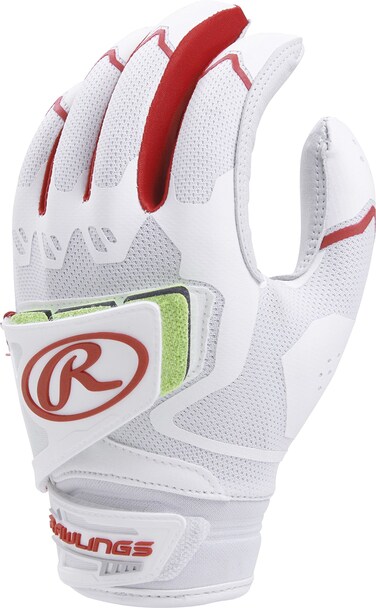 Rawlings FP Workhorse PRO Series Adult Softball Batters Gloves, Scarlet Red, XX-Large