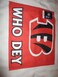 Cincinnati Bengals WHO DEY Rally Towel 15" X 18" Orange