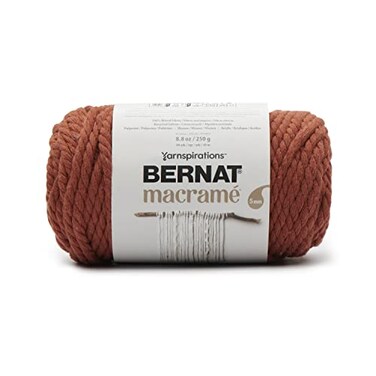 Bernat Macrame Yarn - Burnt Orange
