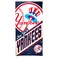 WinCraft MLB New York Yankees New York Yankees Cooperstown Spectra Beach Towel 30" x 60", Multi Color, na