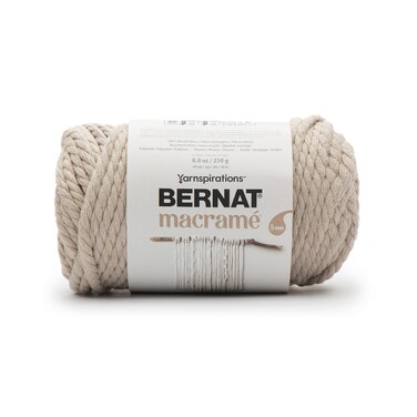 Bernat Macrame Yarn - Taupe