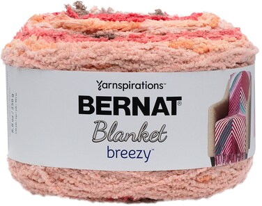 Bernat Blanket Breezy Yarn Bed of Roses