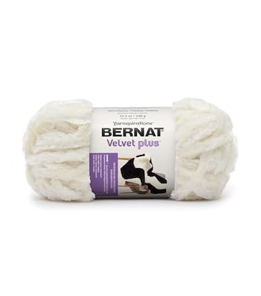 Bernat Cream Yarn Velvet Plus