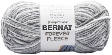Bernat Forever Fleece Yarn, 1 Pack, Jasmine