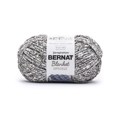 Bernat Blanket Speckle Yarn (300g/10.5oz), Typewriter