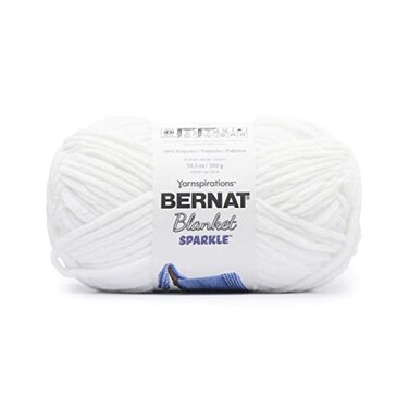 Bernat Blanket Sparkle 300g - White Sparkle