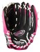 Rawlings Kids' Players Series 11" Youth Baseball Glove - Pink/Black/Grey, RHT