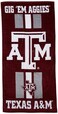 WinCraft NCAA Texas A&amp;M University Fiber Beach Towel, 9lb/30 x 60