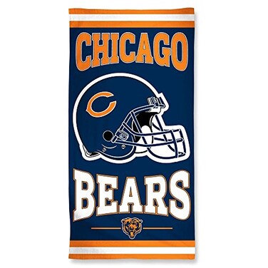 CHICAGO BEARS NFL BEACH TOWEL 1-30"x60