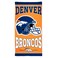 WinCraft NFL Denver Broncos Fiber Beach Towel, 30" x 60
