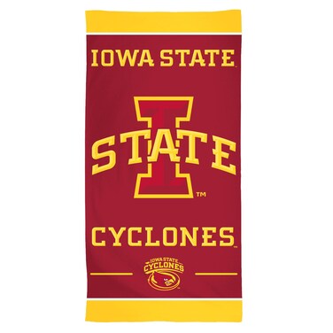 Wincraft NCAA Iowa State Cyclones Fiber Beach Towel, 30 x 60, Multicolor