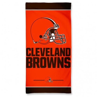 Wincraft NFL Cleveland Browns Towel30x60 Beach Towel, Team Colors, One Size