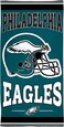 NFL Philadelphia Eagles Fiber Beach Towel, 9 lb/30 x 60