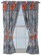 Jay Franco Disney Pixar Cars Lighnting Speed 63" Inch Drapes - Beautiful Room Decor &amp; Easy Set Up, Bedding Features Lightning McQueen - Curtains Include 2 Tiebacks, 4 Piece Set (Official Product)