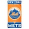 WinCraft MLB New York Mets MLB New York Mets Fiber Beach Towel 9lb 30" x 60", Multi Color, na